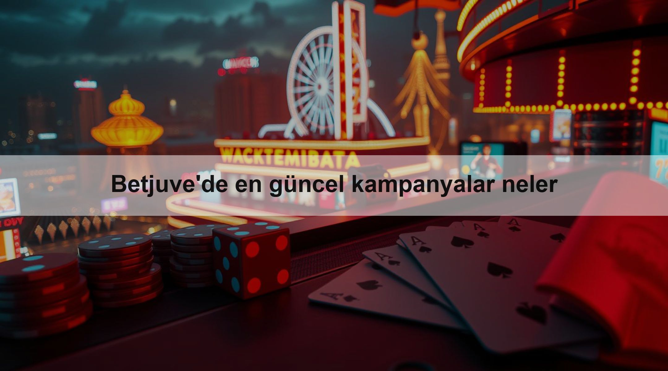 Betjuve'de en güncel kampanyalar neler 1 Betjuve'de en güncel kampanyalar neler